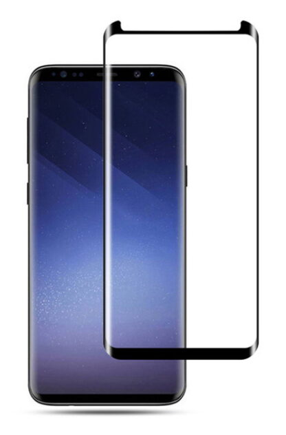 POWERTECH Tempered Glass 3D TGC-0076 Samsung S8 Plus, Full glue, μαύρο