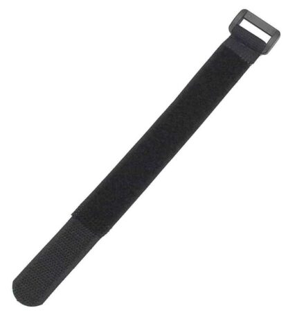 POWERTECH ιμάντας τύπου velcro TIES-027, 60x2cm, μαύρος, 10τμχ