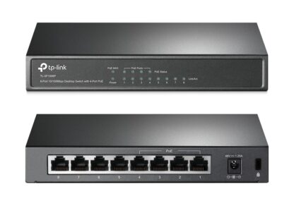 TP-LINK Desktop Switch TL-SF1008P 8 Θυρών, με 4-port POE, Ver. 6.0