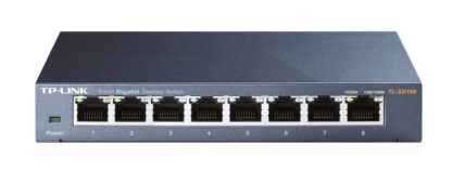 TP-LINK Desktop Switch TL-SG108 8 Θυρών, 10/100/1000Mbps, Ver. 6.0