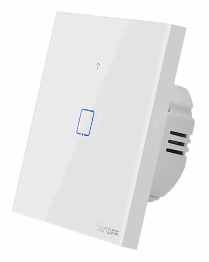 SONOFF smart διακόπτης ΤΧ-T2EU1C, αφής, Wi-Fi, μονός, λευκός