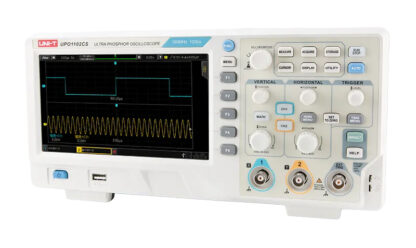 UNI-T ψηφιακός παλμογράφος πάγκου UPO1102CS, 2 καναλιών, 100MHz