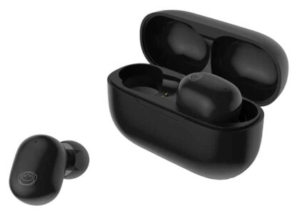 CELEBRAT earphones με θήκη φόρτισης W7, True Wireless, μαύρα