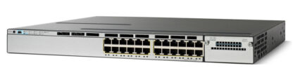 CISCO used Switch Catalyst WS-C3750X-24T-E, 24x 10/100/1000 Ports