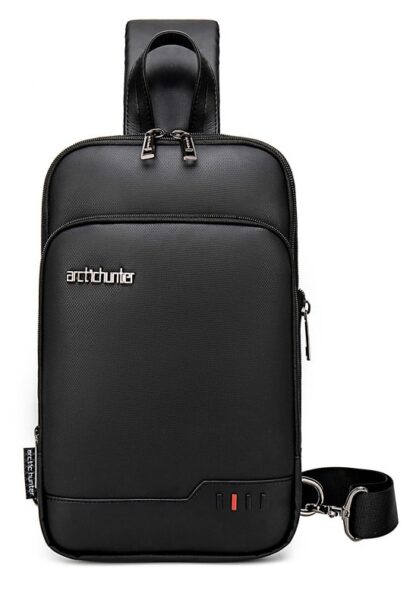 ARCTIC HUNTER τσάντα Crossbody XB00113-BK, αδιάβροχη, μαύρη