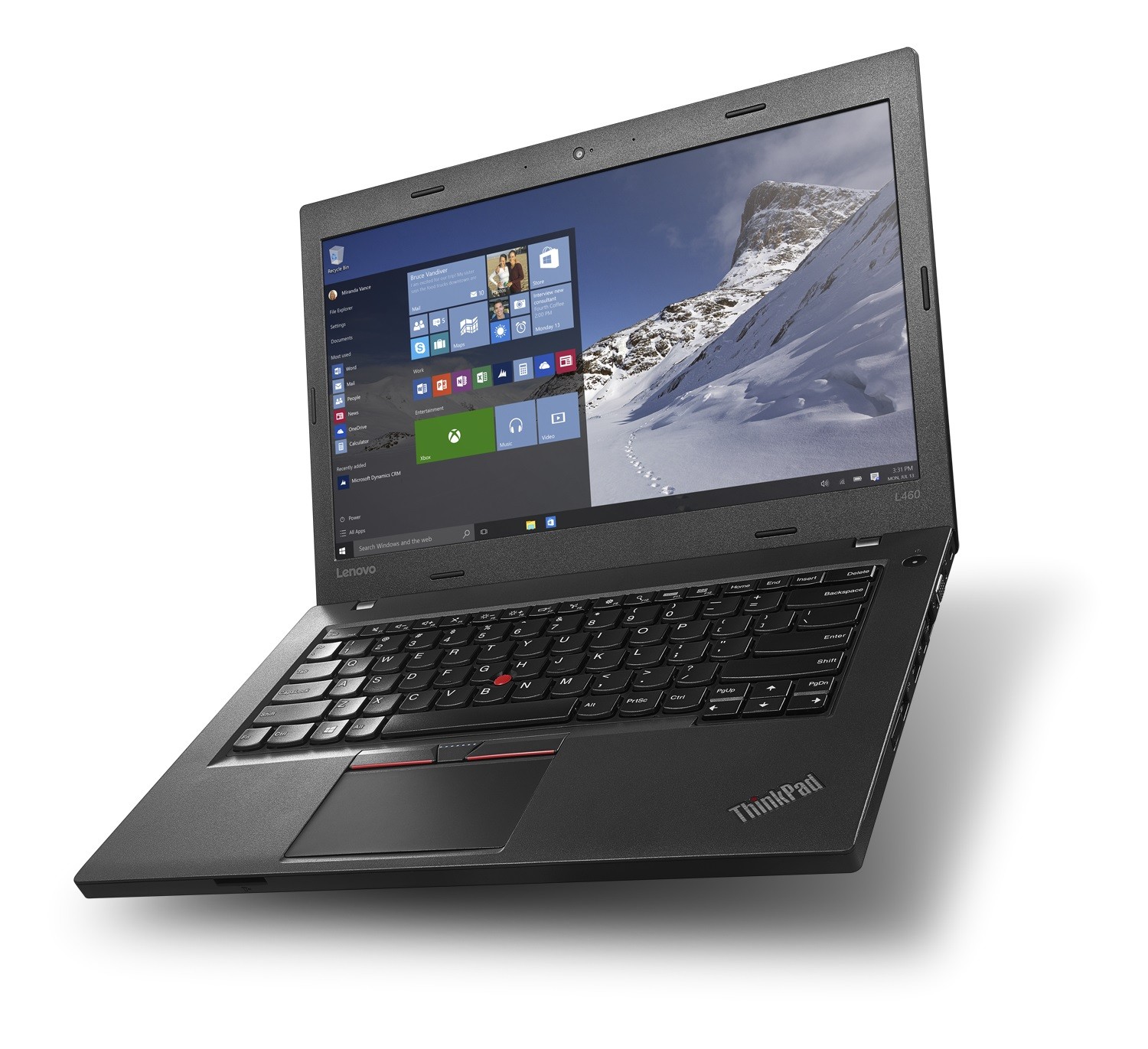 Lenovo Laptop Thinkpad L460 14" Refurbished Grade Β (I5-6200U/8GB/128GB SSD/Intel HD Graphics 520/W10 PRO)