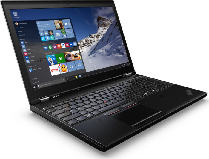 Lenovo Thinkpad P50 15.6" Refurbished Grade A (I7-6700HQ/8GB/256GB SSD/Intel HD/W10 PRO)