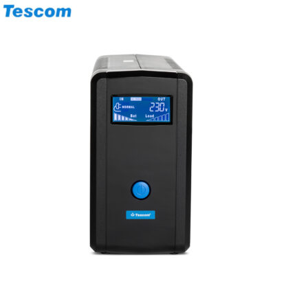 Ups 1200va Tescom Leo Plus Lcd 1200ap With Usb P Tower New