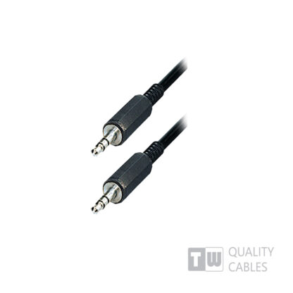 1.5M Stereo 3.5MM Plug To Plug Mm Nickel