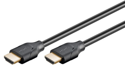 GOOBAY καλώδιο HDMI 2.1 με Ethernet 61637, ARC, 48Gbit/s 8K, 0.5m, μαύρο