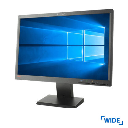 Used Monitor L2250p TFT/Lenovo /22"/1680x1050/Wide/Black/Grade B/D-SUB & DVI-D