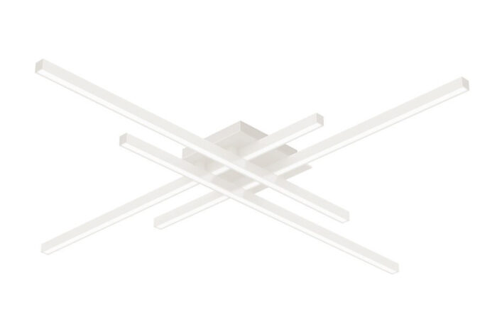 POWERTECH LED φωτιστικό οροφής HLL-0110, 50W, 4500K, 9x60x60cm, λευκό