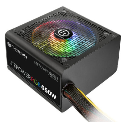 THERMALTAKE τροφοδοτικό PC Litepower RGB, 550W, Non Modular, Active PFC