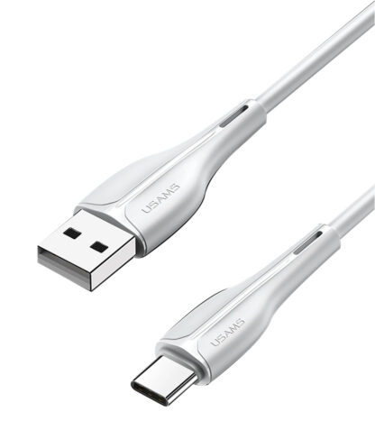 USAMS καλώδιο USB-C σε USB US-SJ372, 2A, 1m, λευκό