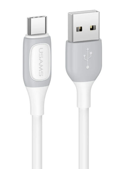 USAMS καλώδιο USB-C σε USB US-SJ596, 3A, 1m, λευκό