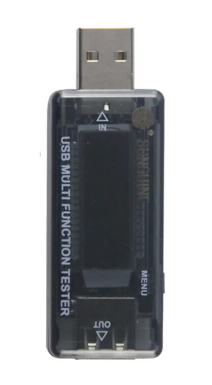 SUNSHINE USB tester φόρτισης SS-302A, V/A/Time/mAh