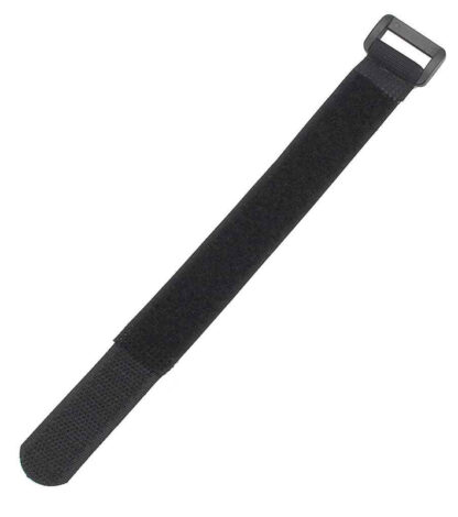 POWERTECH ιμάντας τύπου velcro TIES-024, 20x2cm, μαύρος, 10τμχ