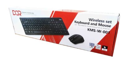 Keyboard-mouse Dqr Wireless Black En-gr