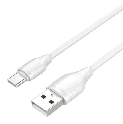 LDNIO καλώδιο USB-C σε USB LS371, 2.1A, 1m, λευκό