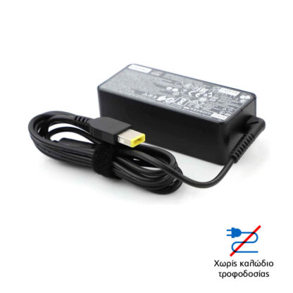 Used Original Lenovo Power Adapter 45W 20V/2.25A Square TIP Bulk (χωρίς καλώδιο τροφοδοσίας)