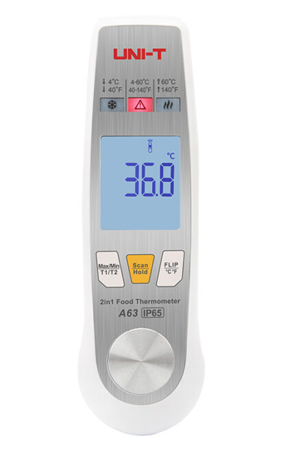 UNI-T ψηφιακό θερμόμετρο τροφίμων A63, -40~250 °C, IP65