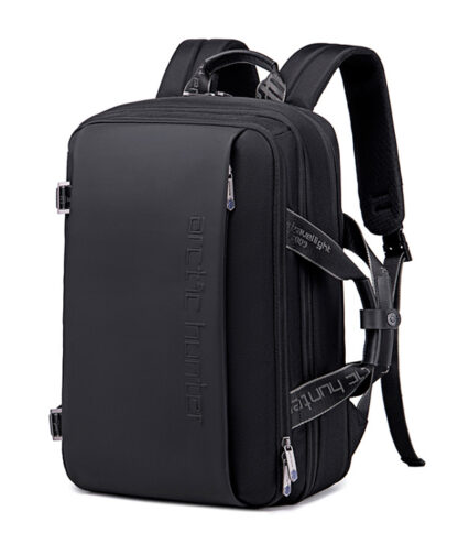 ARCTIC HUNTER τσάντα πλάτης B00540 με θήκη laptop 15.6", 18L, μαύρη