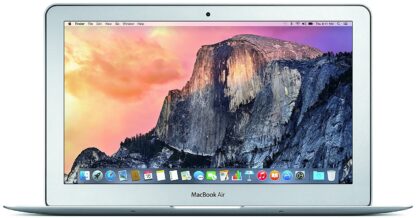 Apple MacBook Air 6.2 13.1″ A1465 Mid 2013 Refurbished Grade A (I5-4250U/4GB/128GB Flash Storage/Intel HD Graphics 5000/MacOS Catalina 10.15)