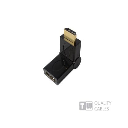 HDMI Male To HDMI Female Γωνία 180Μοιρών