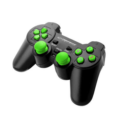 Gamepad EGG102G PC USB WARRIOR BLACK/GREEN