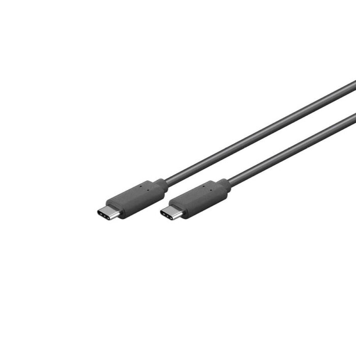 Καλώδιο Type C 3.1 σε USB-C Φόρτισης - Data 1m Μαύρο Well USBC/USBC-1.0-WL