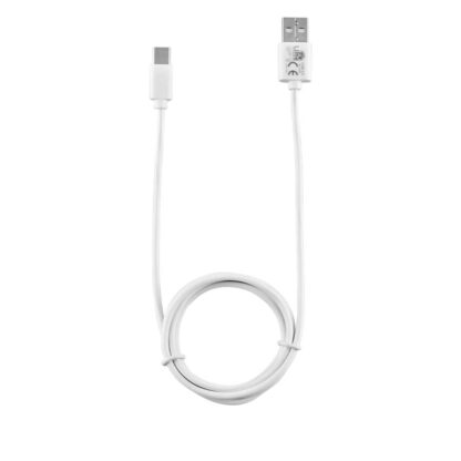 Καλώδιο Type C Long σε USB 2.4A Φόρτισης - Data 1m Λευκό LUC01 Lime