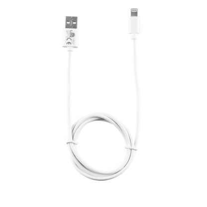 Καλώδιο Lightning Long USB 2.4A Φόρτισης - Data 1m Λευκό LULO1 Lime