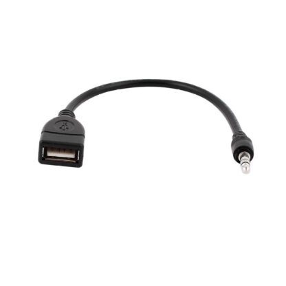 Adaptor cable OTG USB F σε Jack 3.5mm M Well CABLE-USBF/3.5MM4P-0.2