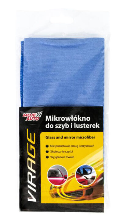 MOJE AUTO πανάκι καθαρισμού από μικροΐνες 97-031, 40x40cm, μπλε