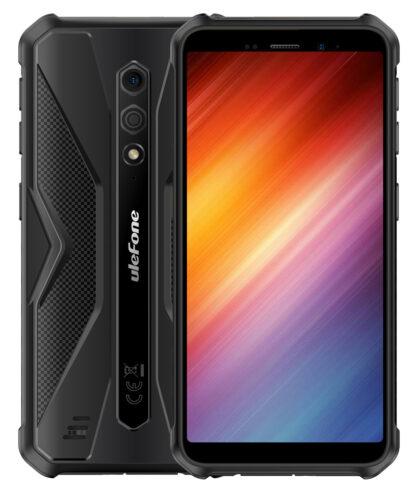 ULEFONE smartphone Armor X12 Pro, 5.45", 4GB, 64GB, 4860mAh, μαύρο