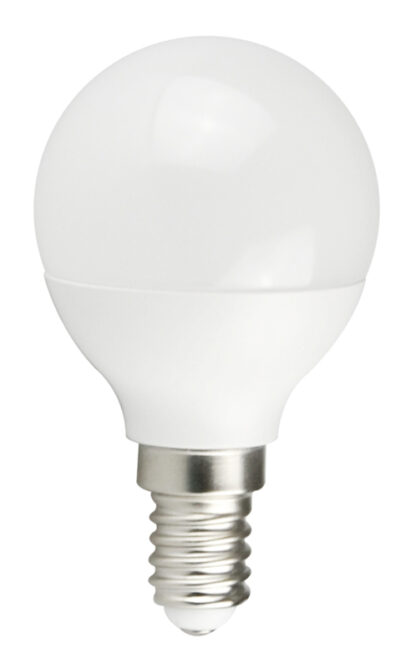 POWERTECH LED λάμπα mini globe E14-010, 7W, 4000K, E14, 600lm