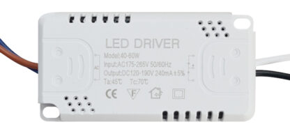 LED Driver SPHLL-DRIVER-013, 40-60W, 1.7x3.6x7cm