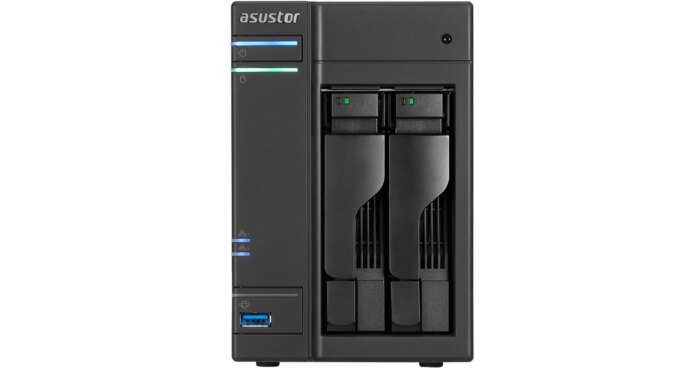 Storage Asustor As6302t 2x3.5" Intel Celeron/2gb/2xnic 1gb