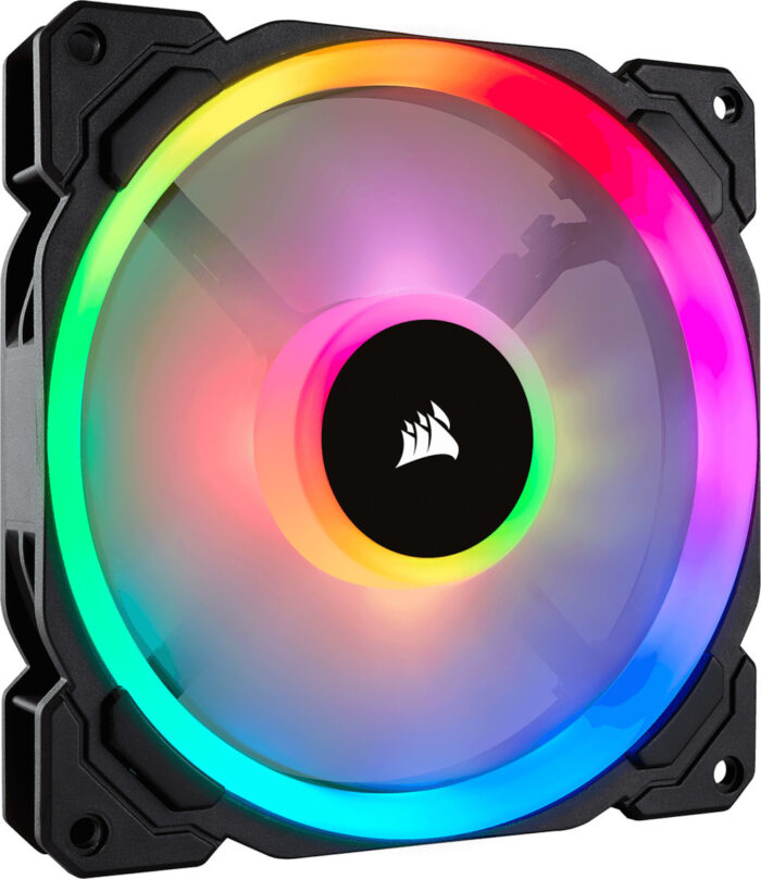 Corsair LL120 RGB Dual Light Loop Case Fan Εκθεσιακό με Σύνδεση 4-Pin PWM Grade A