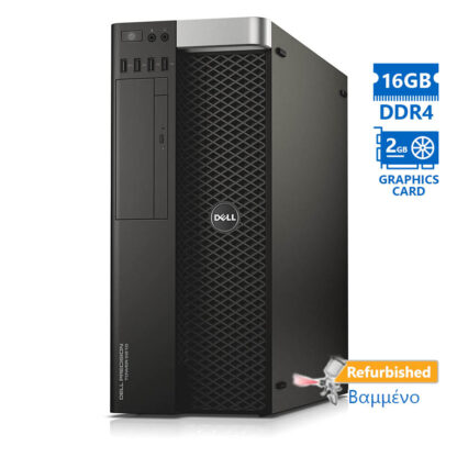 Dell Precision 5810 E5-1620v3(4-Cores)/16GB DDR4/1TB/Nvidia 2GB/DVD/8P Grade A+ Workstation Refurbis