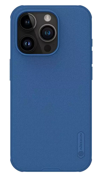 NILLKIN θήκη Super Frosted Shield Pro για iPhone 15 Pro, μπλε