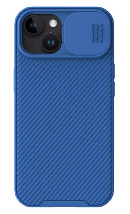 NILLKIN θήκη CamShield Pro Magnetic για iPhone 15, μπλε