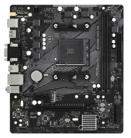 ASROCK μητρική B550M-HVS SE, 2x DDR4, AM4, USB 3.2, mATX