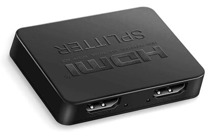 POWERTECH HDMI splitter CAB-H156, 1-in σε 2-out, 4K/30Hz, HDR/HDCP, μαύρο