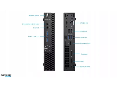 Refurbished Dell Optiplex 3060 Micro (I5-8500T/8GB/256GB SSD/Intel Graphics UHD/ W10 PRO) Grade A