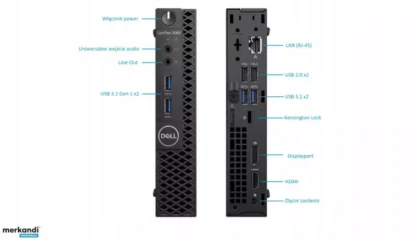 Refurbished Dell Optiplex 3060 Micro (I5-8500T/8GB/256GB SSD/Intel Graphics UHD/ W10 PRO) Grade A