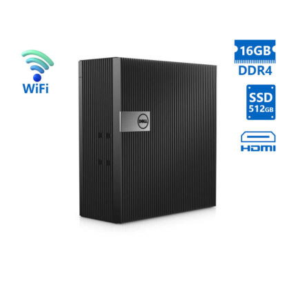 Dell (A-) Embedded Box PC5000 WiFi i5-6440Q/16GB DDR4/512GB SSD/No ODD/Grade A- Refurbished PC