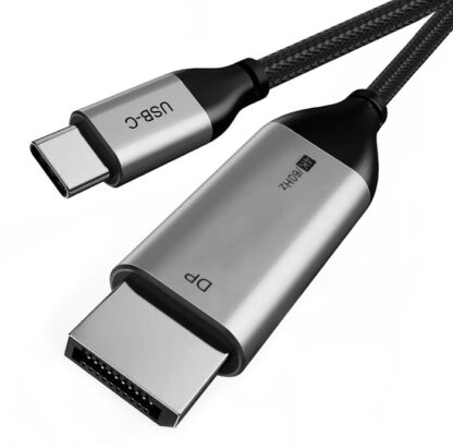 CABLETIME καλώδιο USB-C σε DisplayPort CT-CMDP2, 4K/30Hz, 1.2m, μαύρο